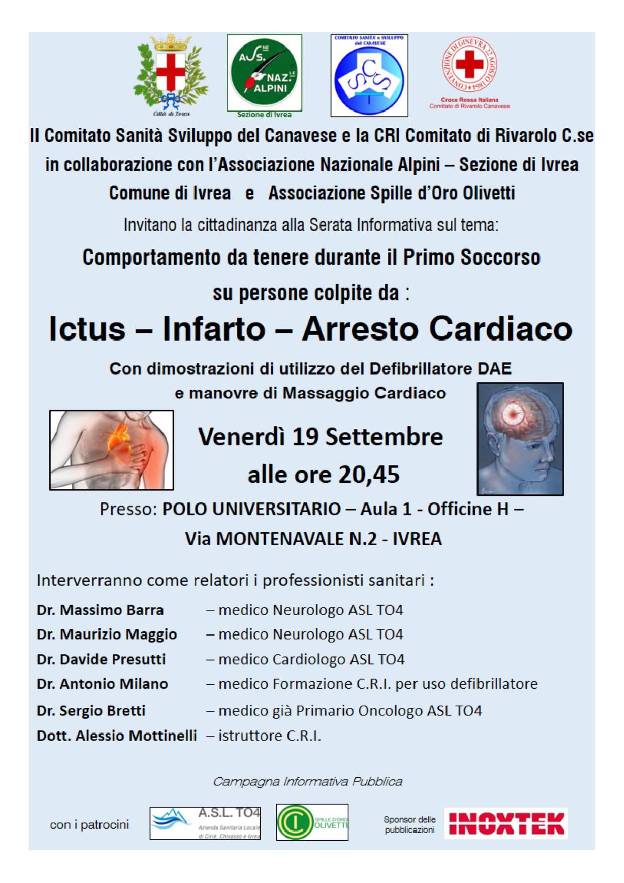 locandina primo soccorso