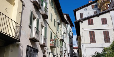 Scorcio di Via Palma - centro storico di Ivrea Scorcio di Via Palma - centro storico di Ivrea