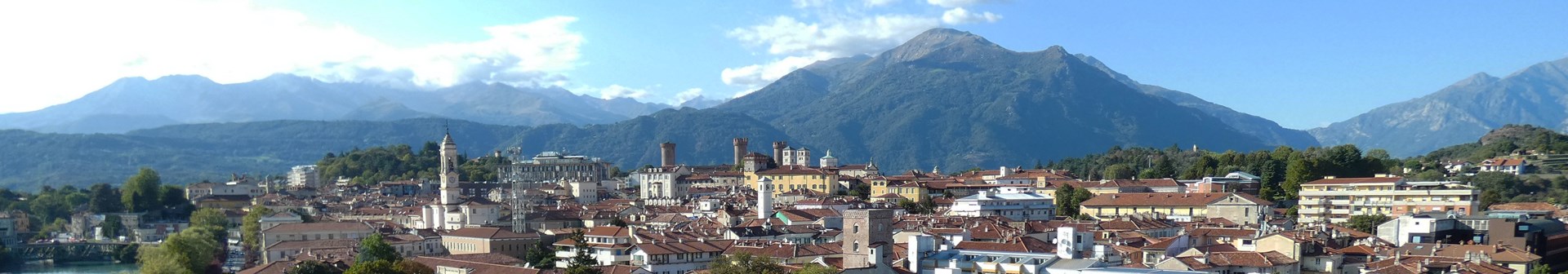 Panoramica della città di Ivrea