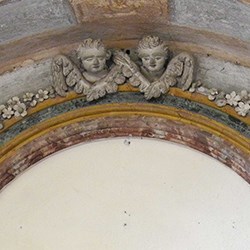 Santa Marta - particolari degli affreschi