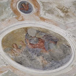 Santa Marta - particolari degli affreschi